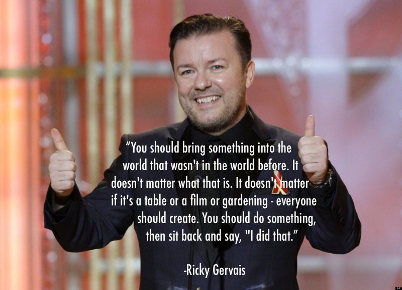 Hilarious Ricky Gervais Quotes