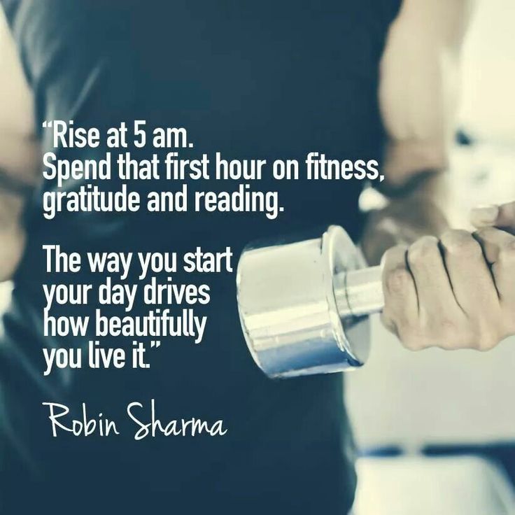 Fitness Wisdom from Robin Sharma
