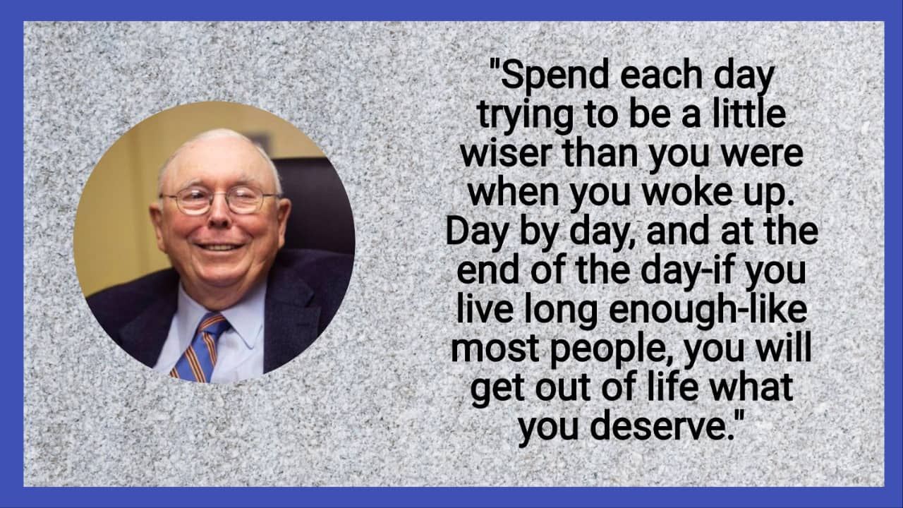 Most Renowned Charlie Munger Quotes