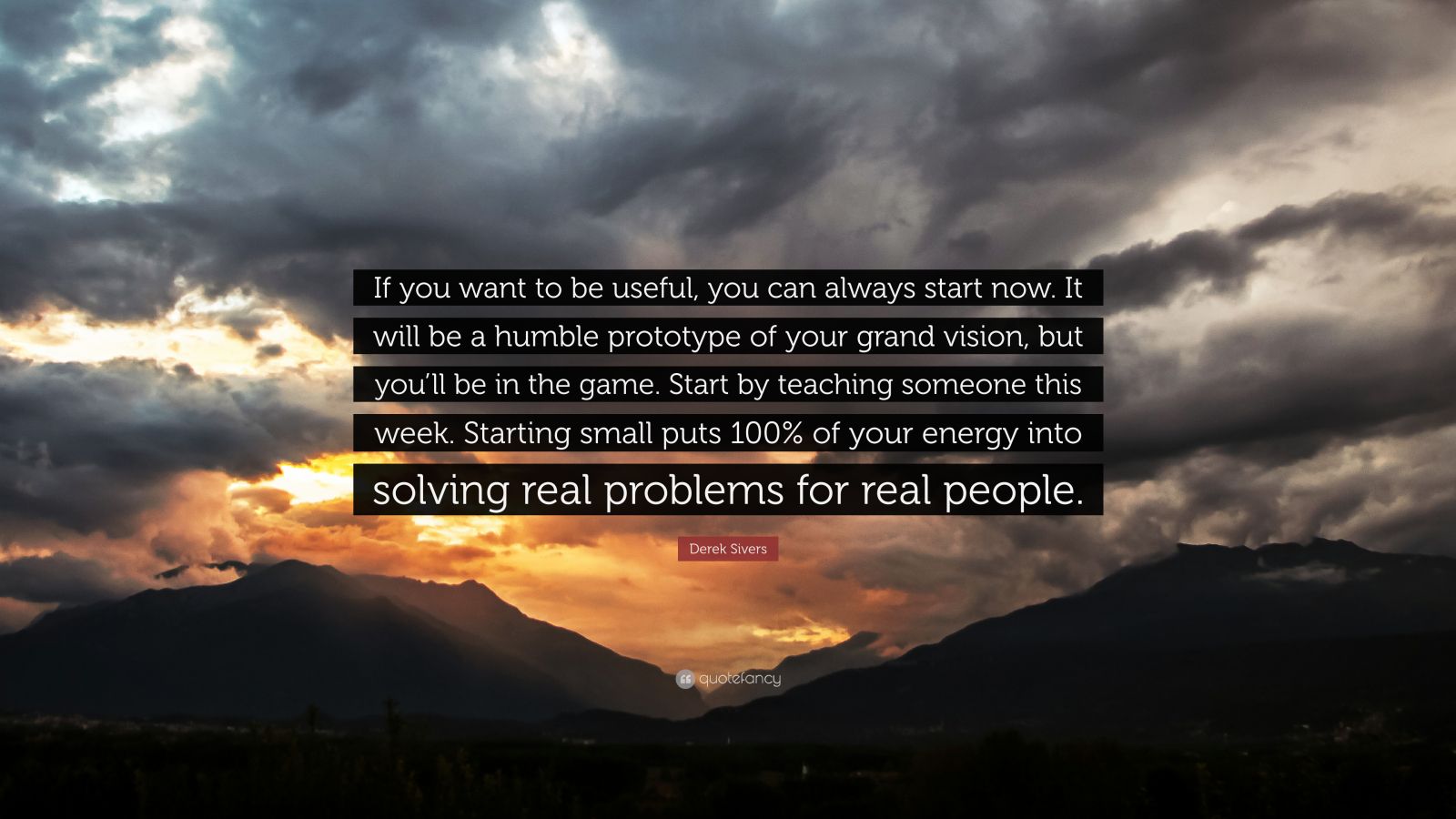 Unpacking Sivers Vision through His Quotes